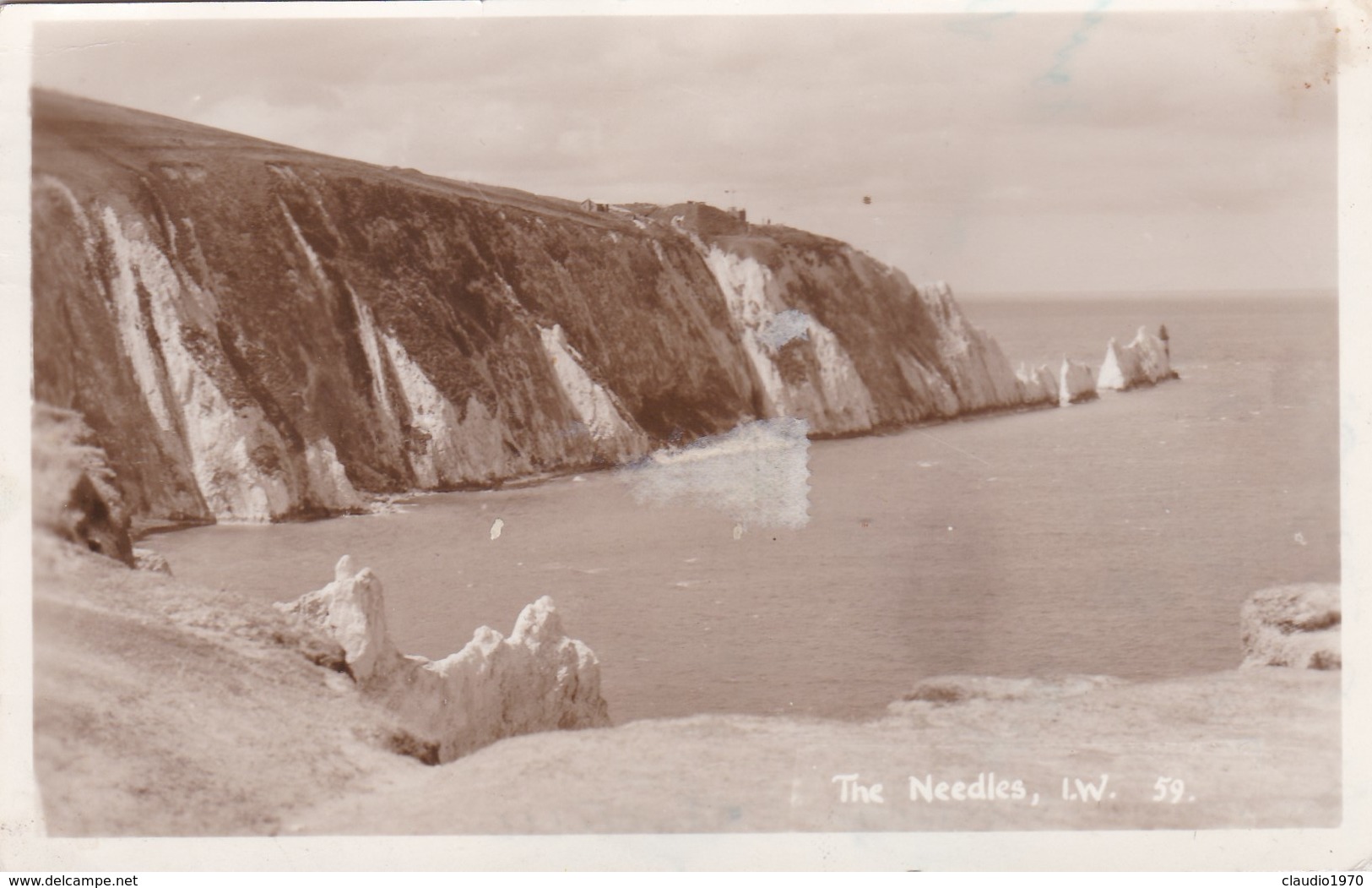 CARTOLINA - POSTCARD -  REGNO UNITO - INGHILTERRA - THE NEEDLES , I.W - Altri & Non Classificati