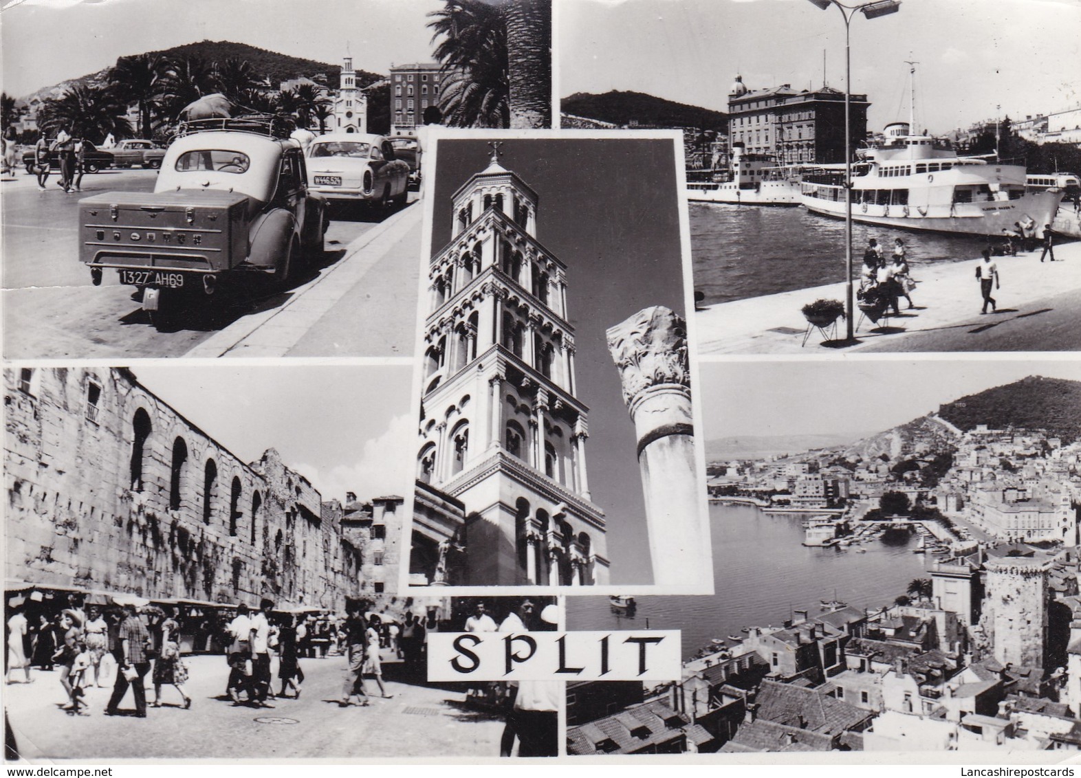 Postcard Split Croatia Multiview My Ref  B22709 - Croatia