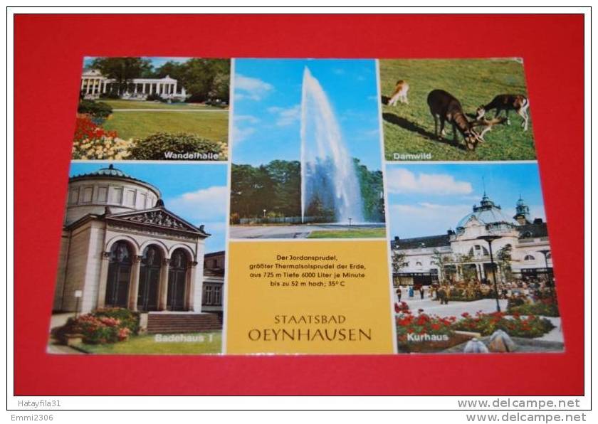 Staatsbad Oeynhausen Gelaufen 1981 - Bad Oeynhausen
