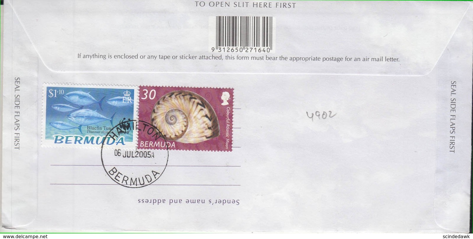 AUSTRALIA - 2005 AEROGRAMME To USA With BERMUDA AVIATION STAMPS - REGISTERED - Postal Stationery