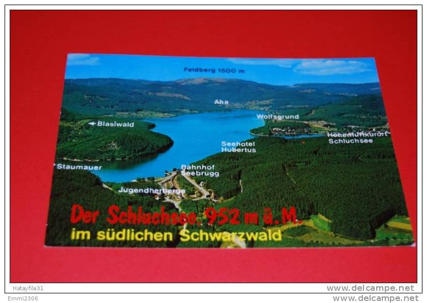 Der Schluchsee Gelaufen 1996 - Schluchsee