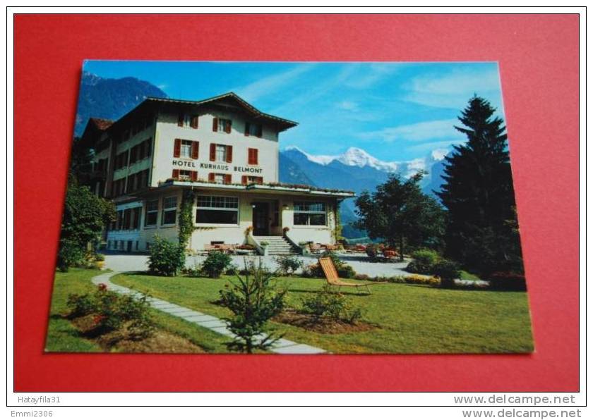 WILSERSWIL EIGE Hotel BELMONT Mit Eiger , Mönch Und Jungfrau - Belmont