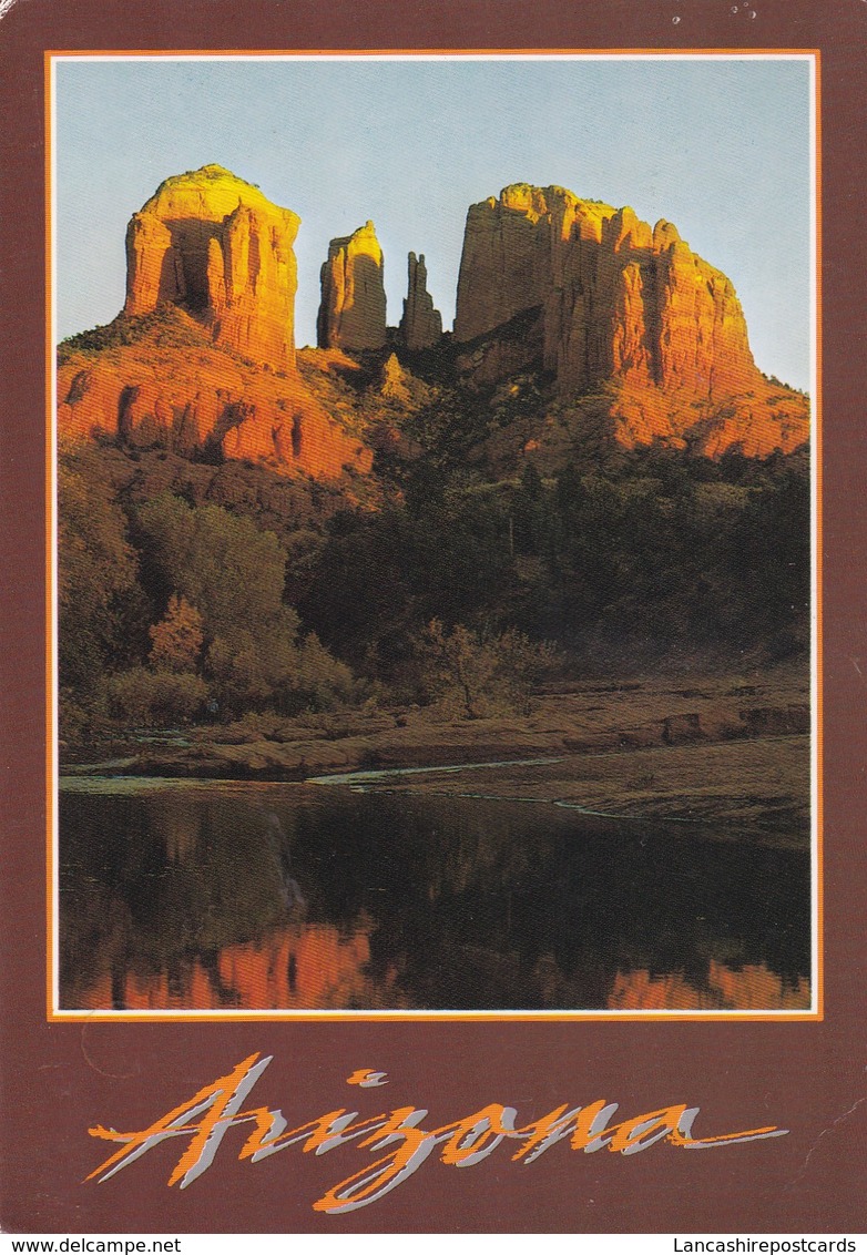 Postcard Red Rock Crossing Sedona Arizona PU At Grand Canyon In 1987 My Ref  B22713 - Sedona