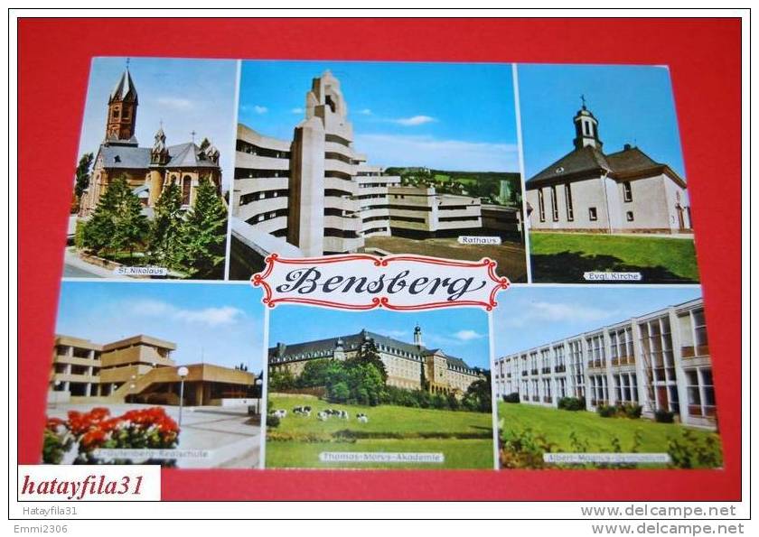 BENSBERG Gelaufen 1987 - Bergisch Gladbach