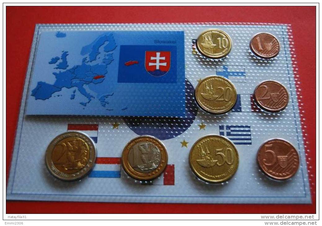 SLOWAKEI  2004 - Euro Proben Satz - Slovakia