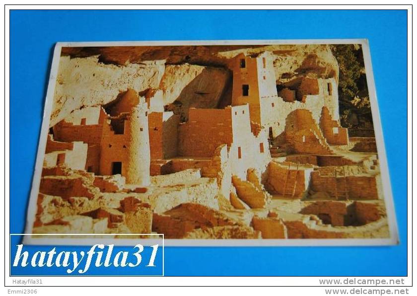 Cliff Palace  - Mesa Verde National Park  Gelaufen 1980 - Mesa Verde