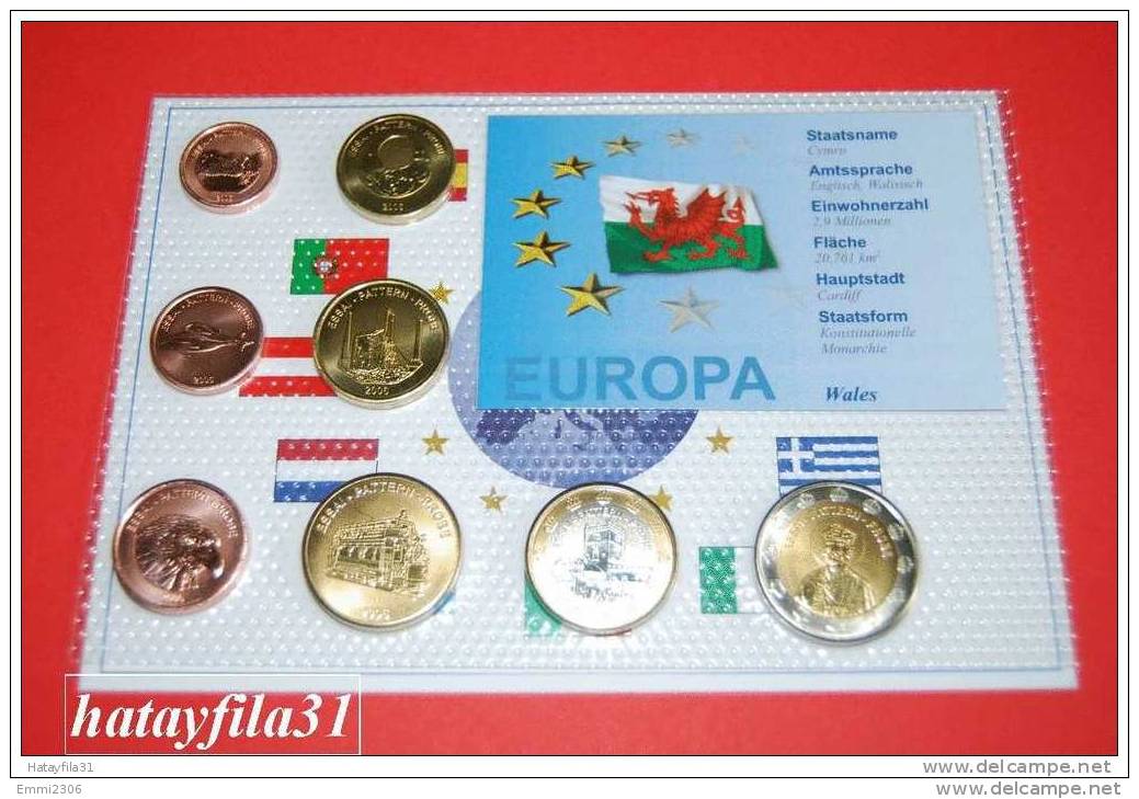 Euro Proben Satz Wales 2006 - Sonstige & Ohne Zuordnung