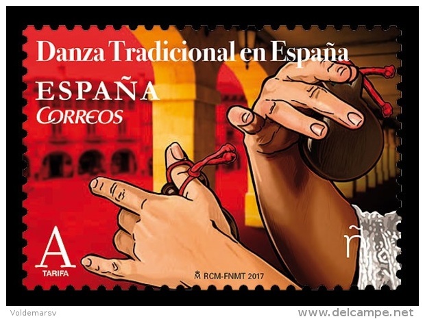 Spain 2017 Mih. 5153 Traditional Dances. Crotacology MNH ** - Unused Stamps