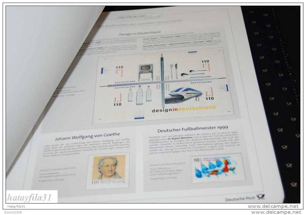 Deutschland -BRD 1996 - 2002 ** Postfrisch Komplet in LEUCHTTURM Deutschland Klassik Alben