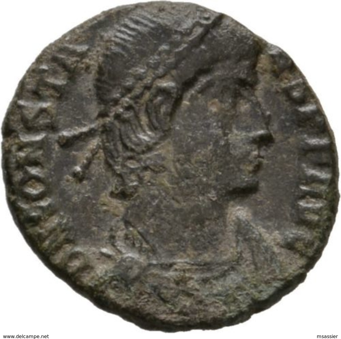 Constans Demi-Maiorina 2,72 G (C.10 - RIC.120) - L'Empire Chrétien (307 à 363)