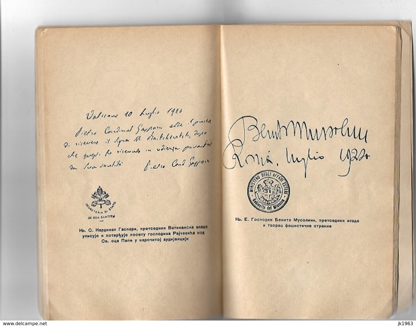 Book With Autografs Of Famous Persons In Period Of 1910-1931 - Other & Unclassified