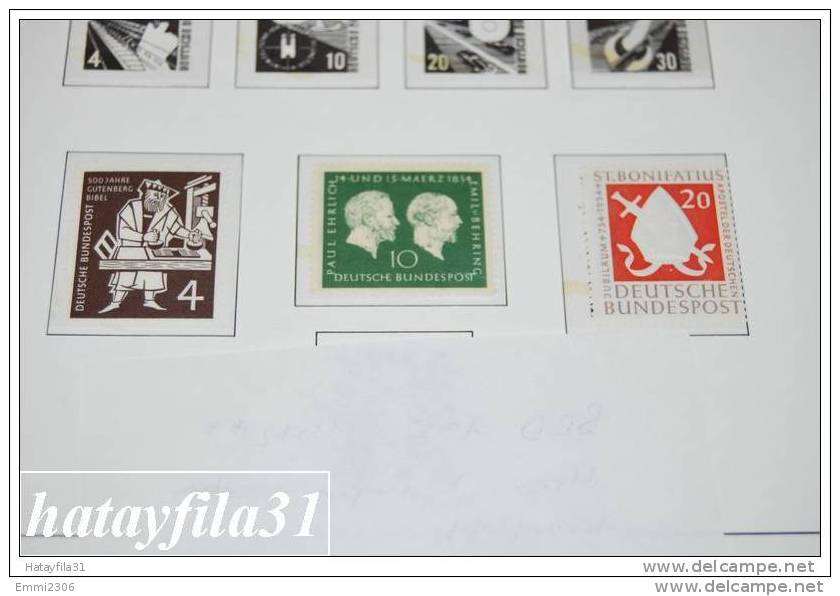 BRD 1954 - 1972 **( MNH ) Komplette  Slg.  Mit Heuss Lumogen Und Extras In KABE  1949 - 1972 VD Ring Alben (S10) - Collections (en Albums)