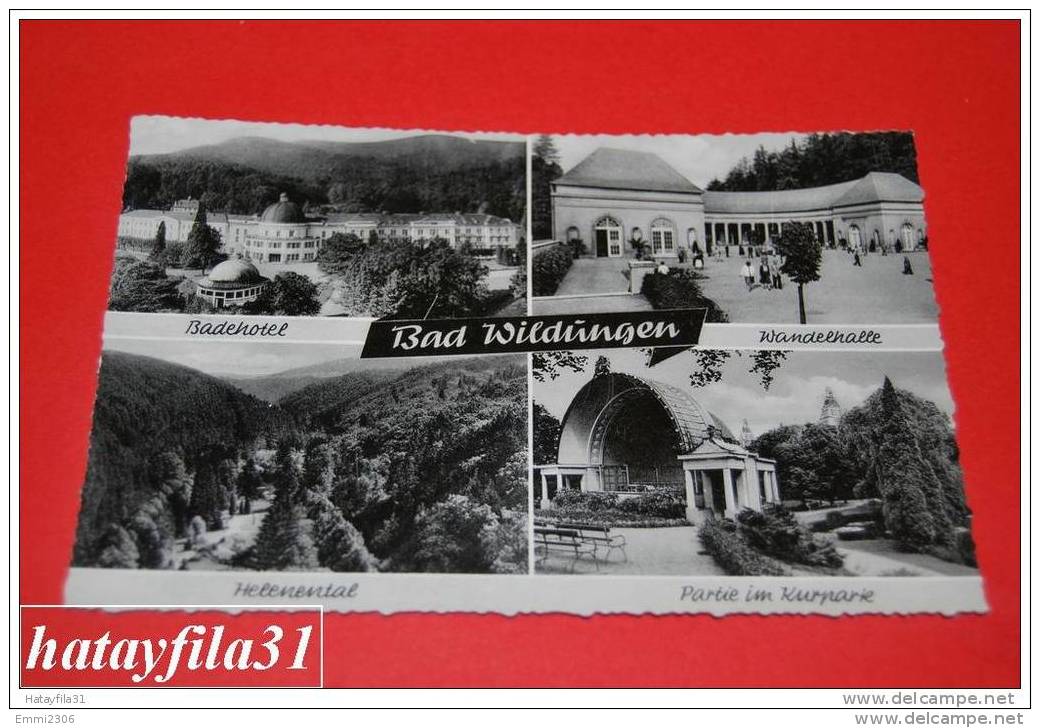 Bad Wildingen Gelaufen 1957 - Bad Wildungen