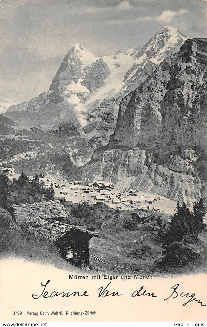 Mürren Mit Eiger Un Mönch - 1905 - Mürren