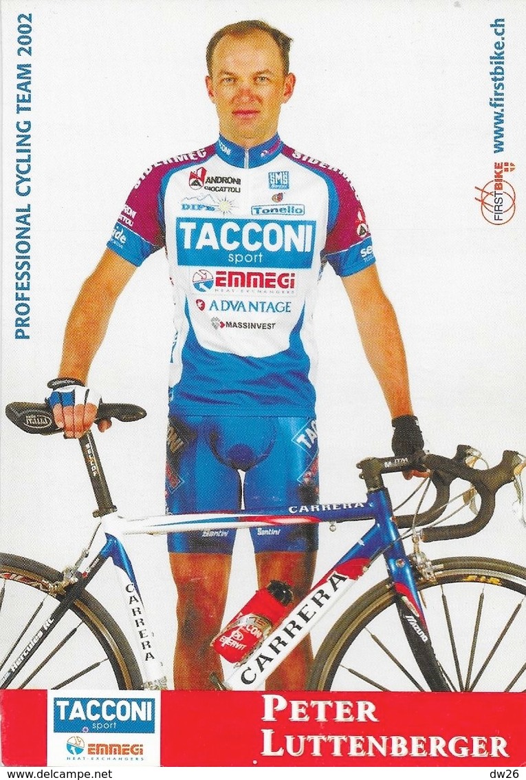 Fiche Cyclisme - Saison 2002, Peter Luttenberger - Equipe Cycliste Professionnelle Team Tacconi - Deportes