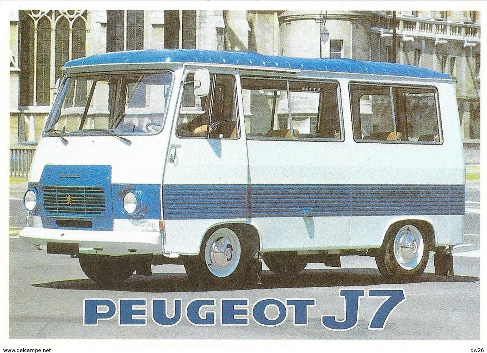 Véhicules Utilitaires - Peugeot J.7 Publicité D'époque - Other & Unclassified