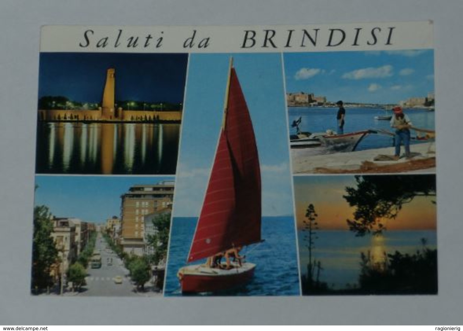 BRINDISI - Saluti Da Brindisi - Cinque Vedute - 1966 - Brindisi