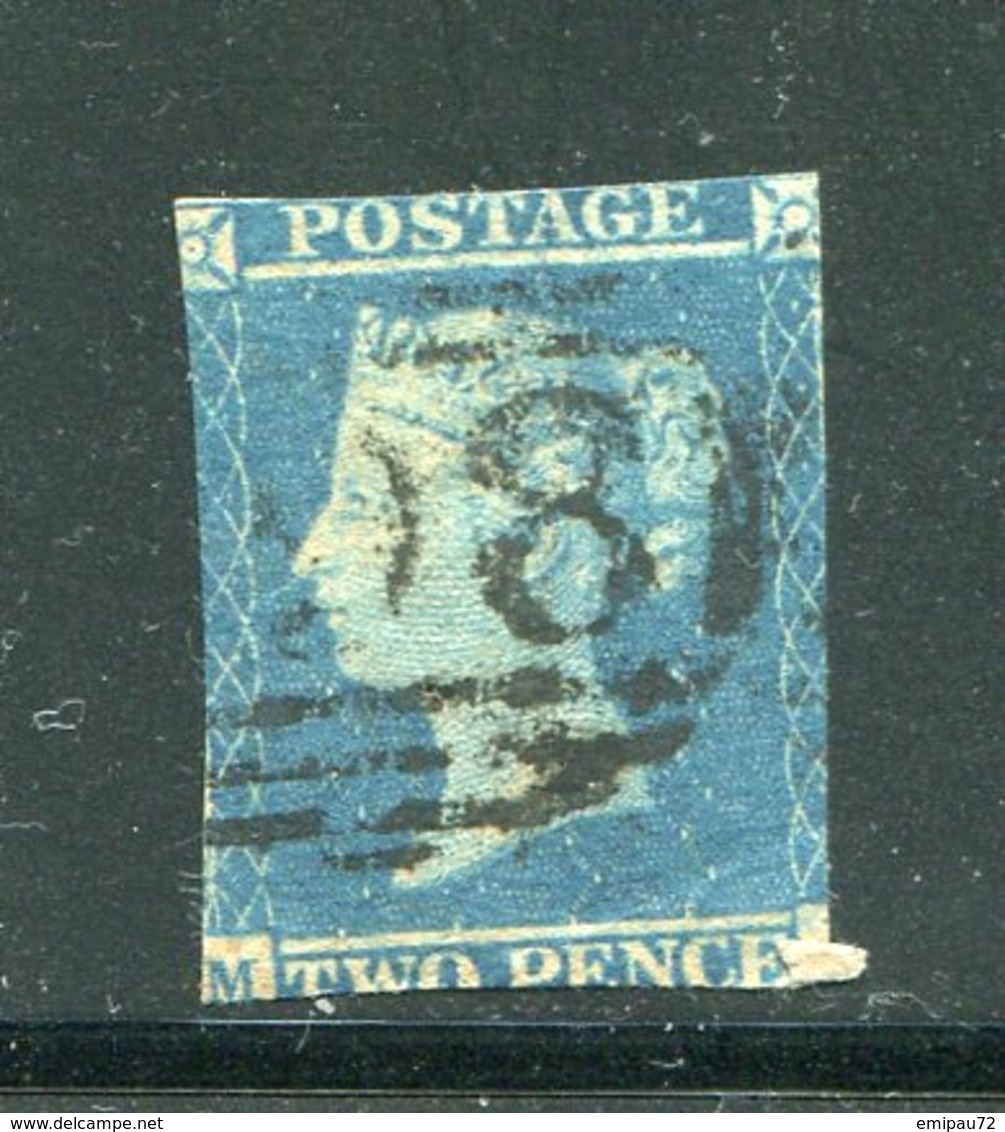 GRANDE BRETAGNE- Y&T N°4- Oblitéré (marges Courtes) - Used Stamps