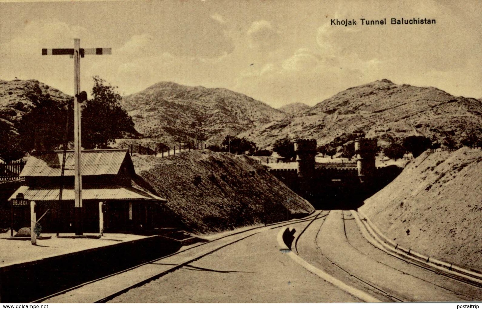 RAILWAY  Baluchistan - Khojak Tunnel  INDIA INDIA INDIEN - Pakistán