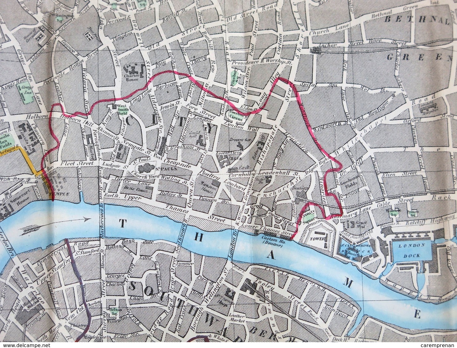 Plan De Londres 1851 - Autres Plans