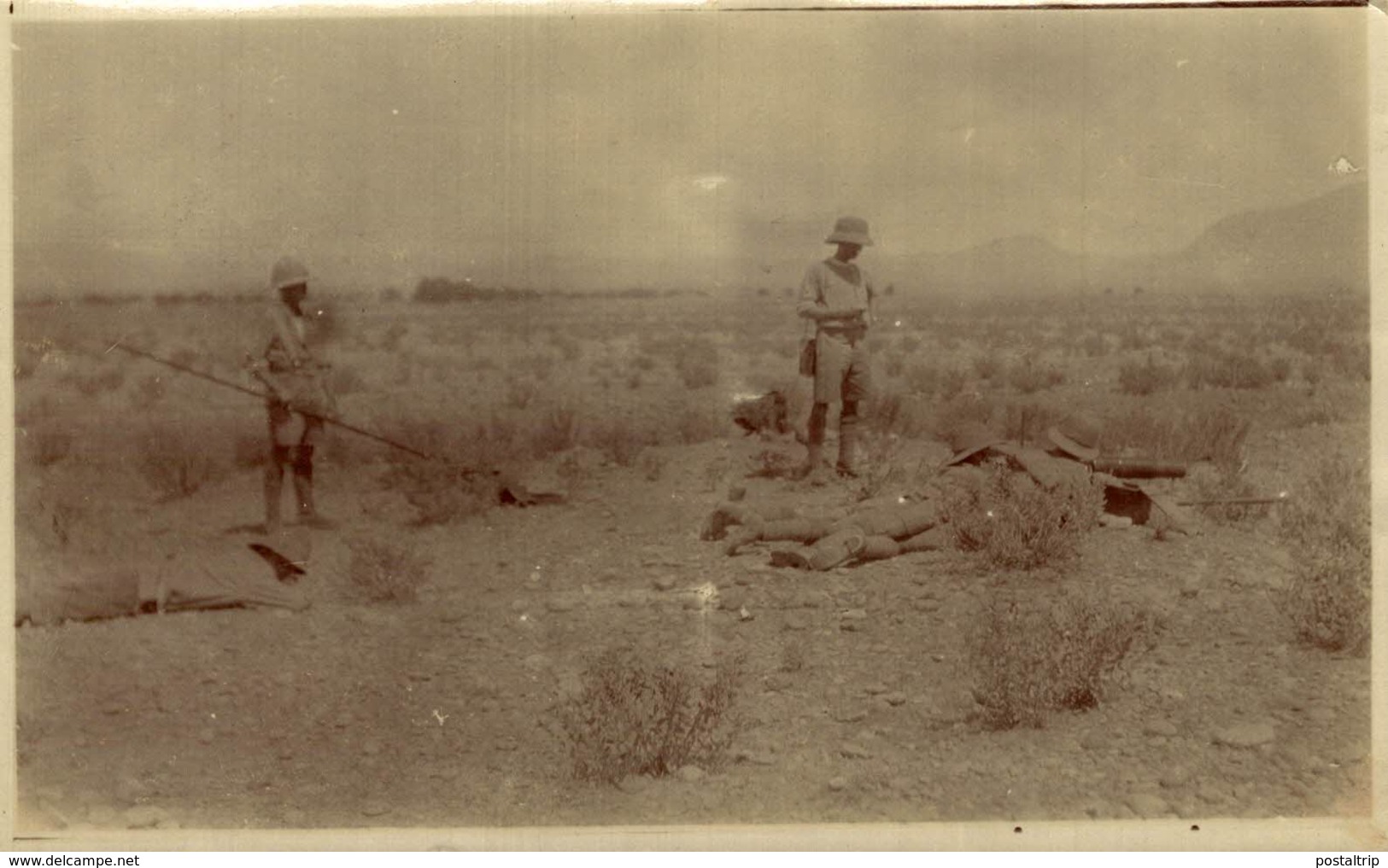 REAL PHOTO BRITISH ARMY    INDIA INDIA INDIEN - India