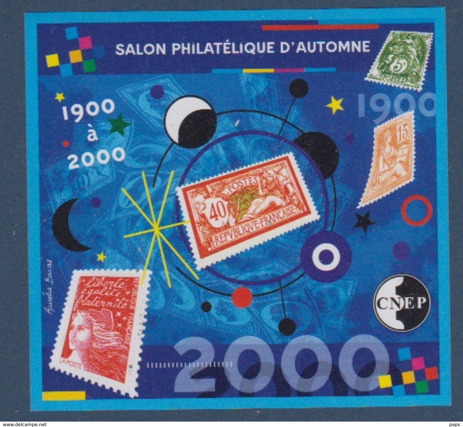 CNEP-2000-N°32** 1900 à 2000 .Salon Philathélique De PARIS - CNEP