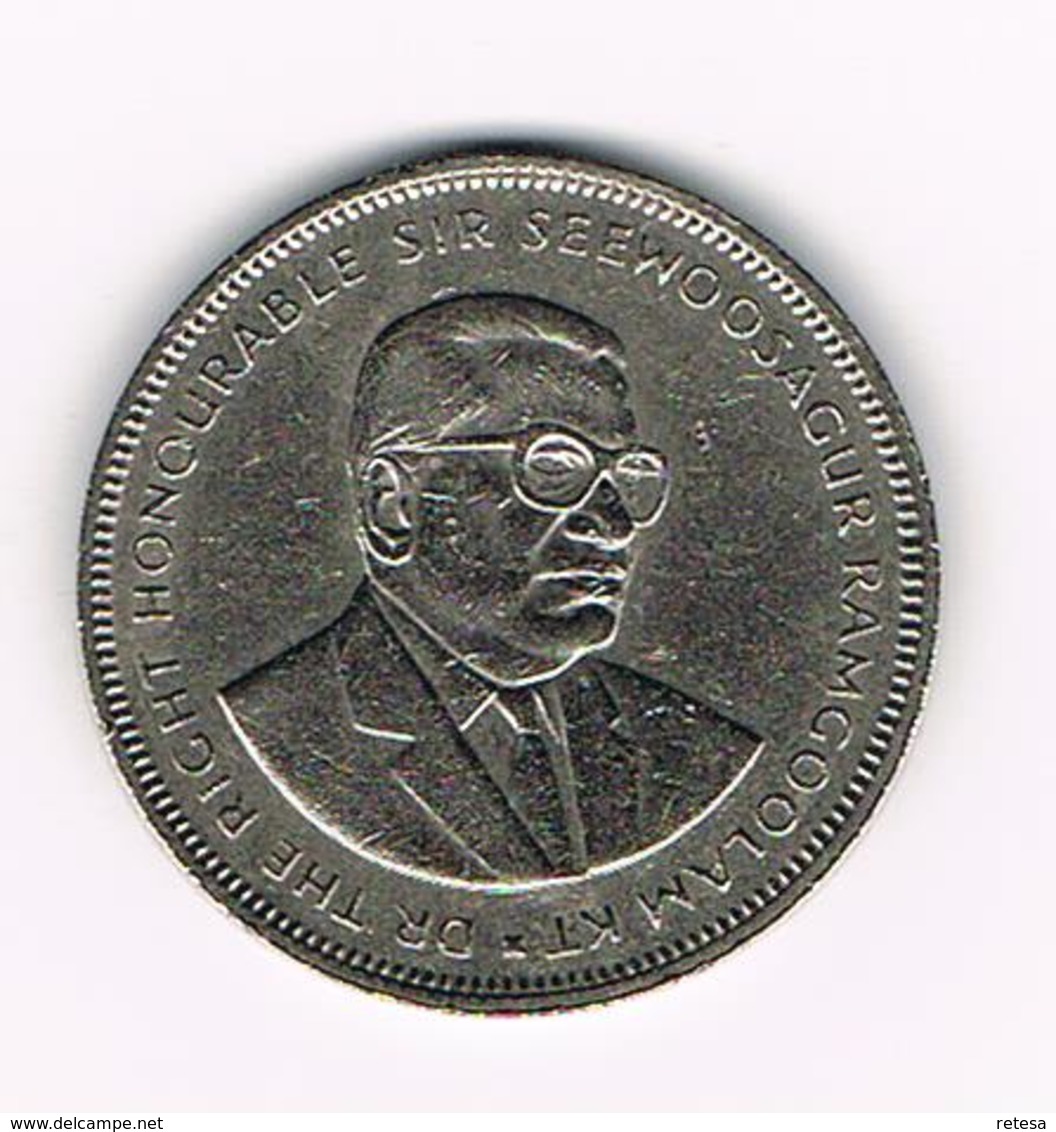 &-  MAURITIUS  5 RUPEES   1987 - Maurice