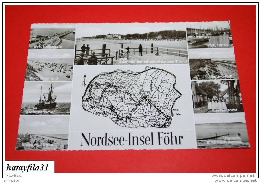 Nordsee - Insel Föhr  Gelaufen 1964 - Föhr