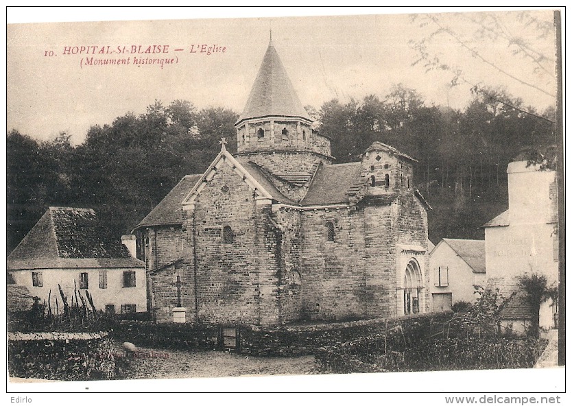 ***  85  ***  HOPITAL ST BLAISE  L'église - Neuve TTB - Autres & Non Classés