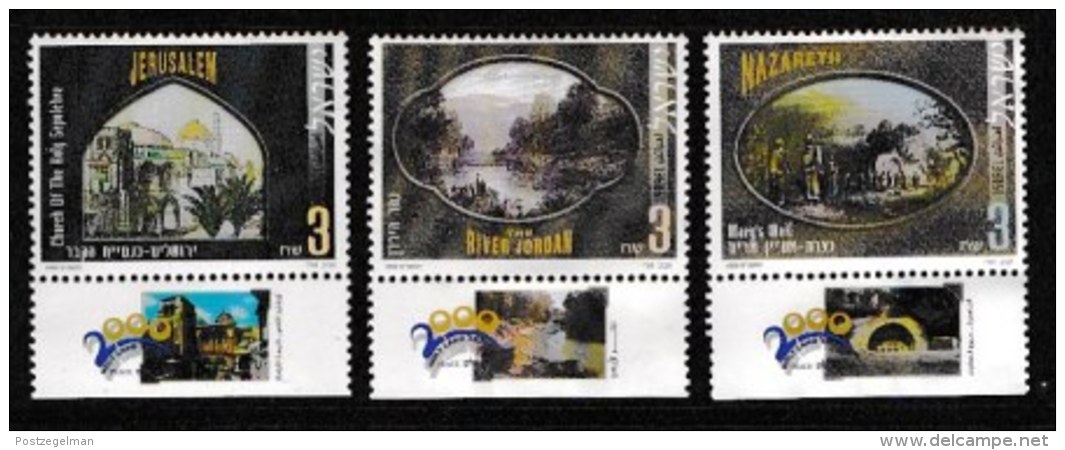 ISRAEL, 1999, Mint Never Hinged Stamp(s), Simcha Holtzberg, M1517,  Scan 17149, With Tab(s) - Ongebruikt (met Tabs)