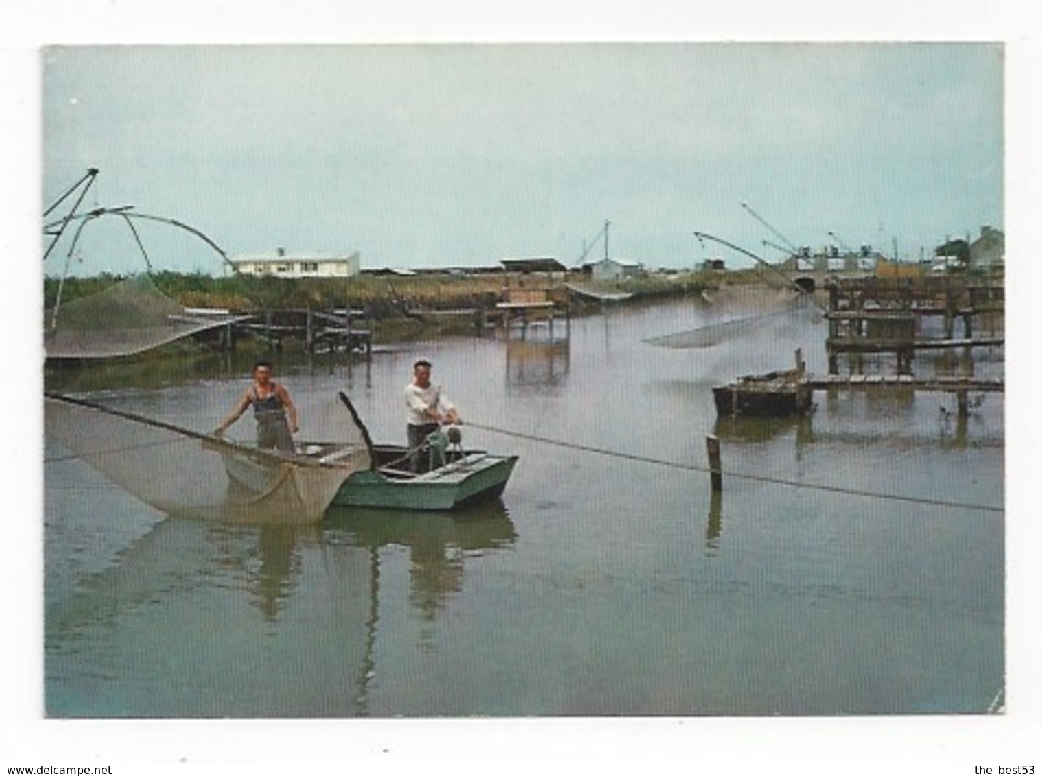 28  -  Bourgneuf En Retz  -  L'Ecluse Du Collet  -  Pêche - Bourgneuf-en-Retz