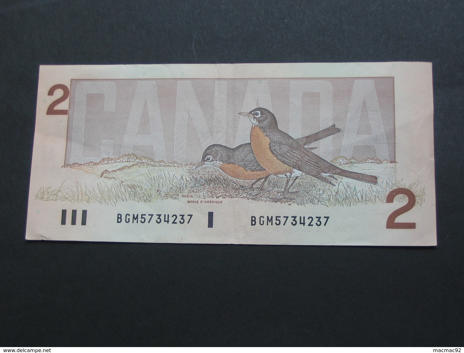 2 Dollars 1986  - Bank Of Canada - Banque Du Canada **** EN ACHAT IMMEDIAT **** - Kanada