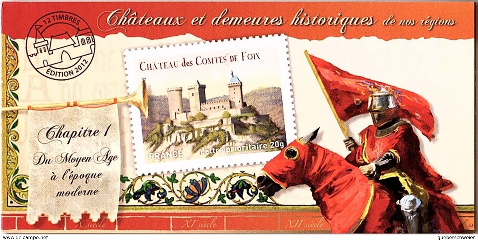 C33 - FRANCE N° BC714 CHATEAUX ET DEMEURES HISTORIQUES - Commemoratives