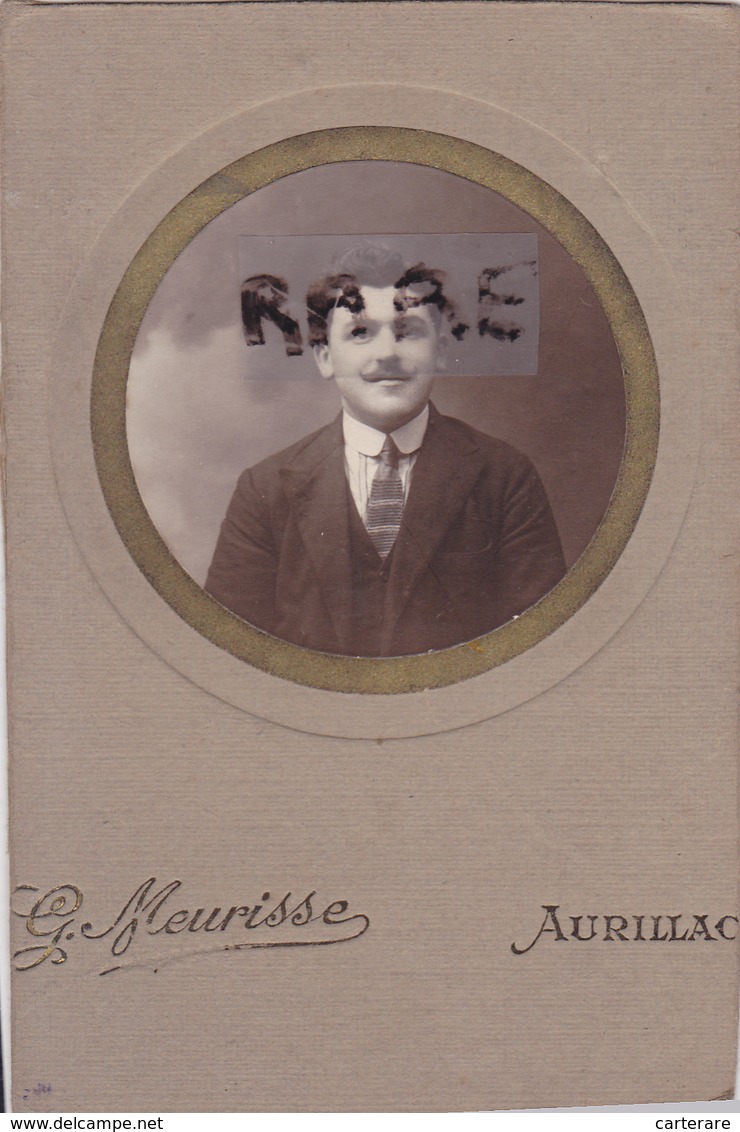 PHOTO ANCIENNE,15,CANTAL,AURILLAC,1900,VIGNERON,PHOTOGRAPHIE DU PHOTOGRAPHE CELEBRE MEURISSE - Places