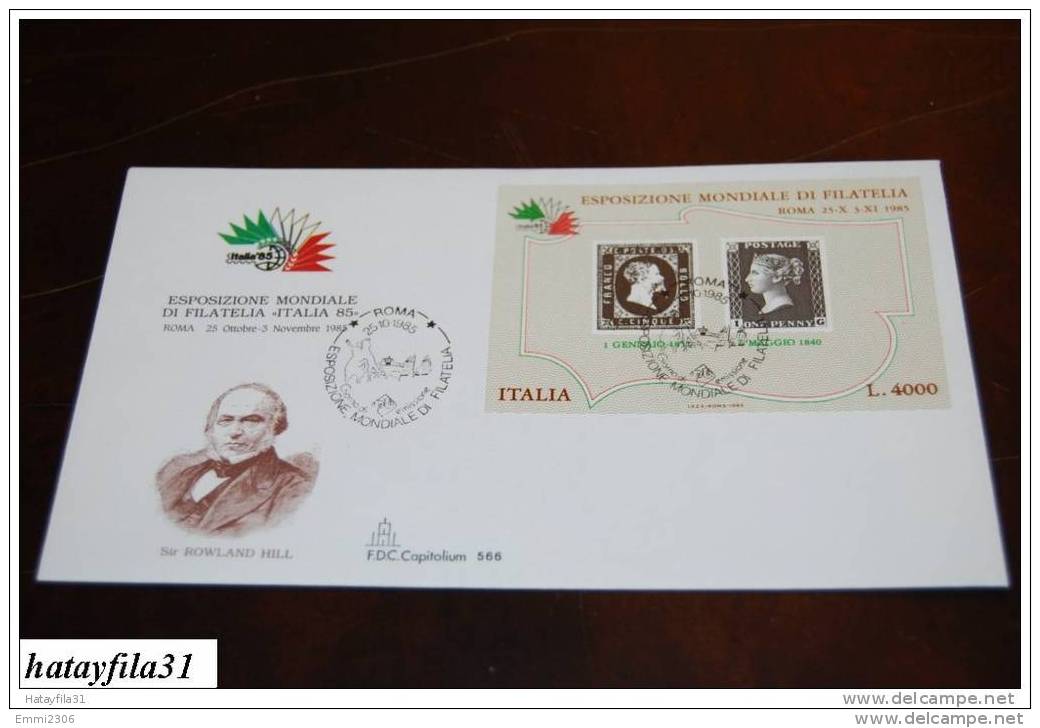 Italien 1985  FDC -  Block. 1  -  (T - 20) - FDC