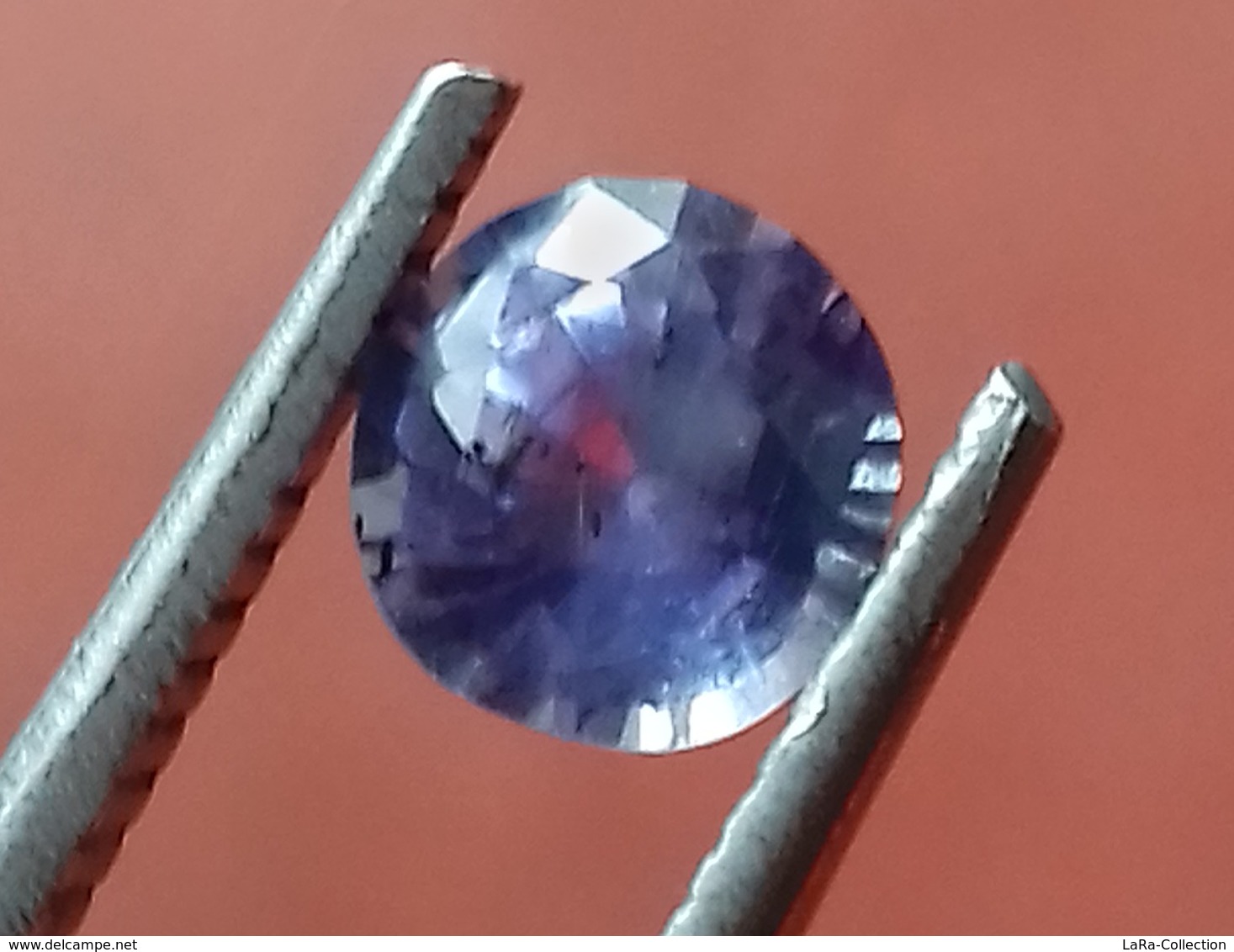 0.75 Ct Natural Purplish Blue Sapphire Round Shape [#0075-07] - Sapphire