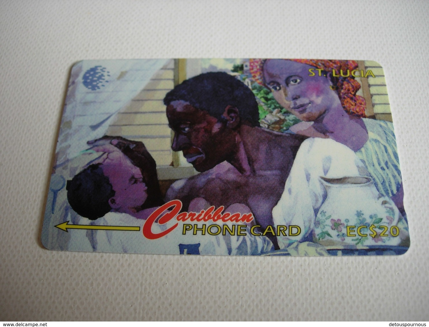 TELECARTE ST LUCIA THE PEOPLE OF ST LUCIA 22CLSB014494 - Sainte Lucie