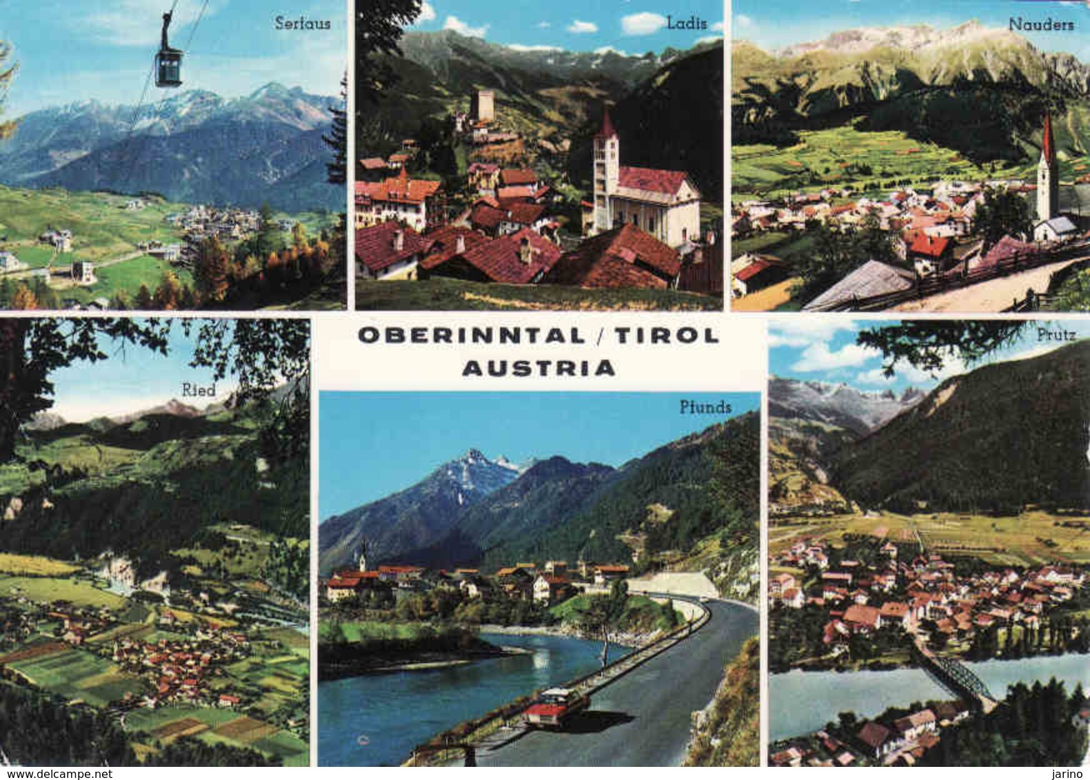 Austria > Tirol > Nauders, Serfaus, Ladis, Ried, Pfunds, Prutz, Gebraucht 1987 - Nauders