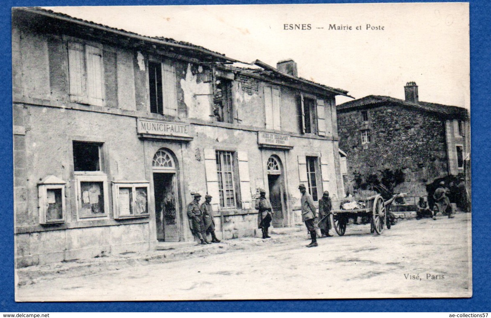 Esnes - Mairie Et Poste - Other & Unclassified