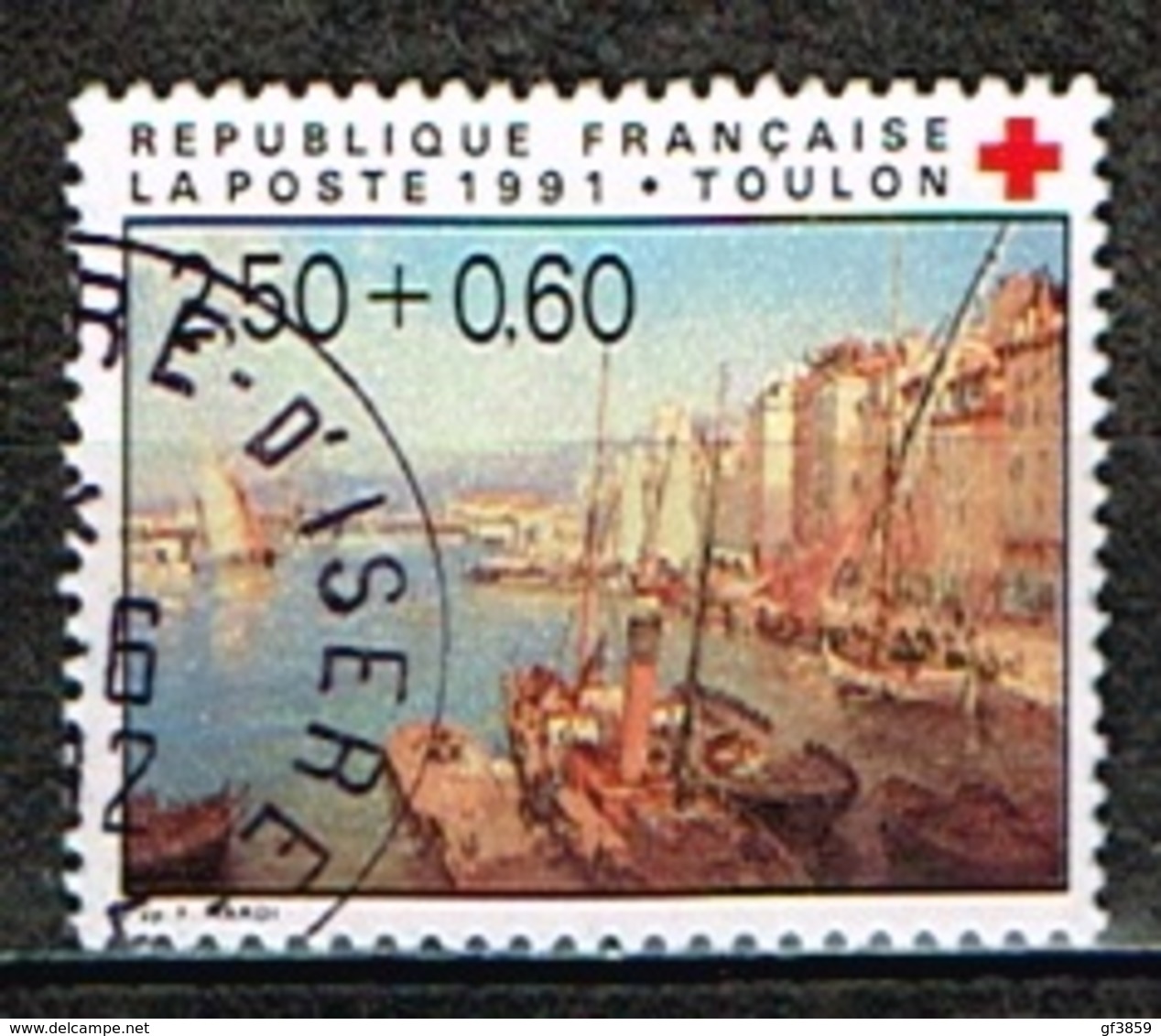 FRANCE /Oblitérés/Used/1991 - Au Profit De La Croix Rouge - Usados