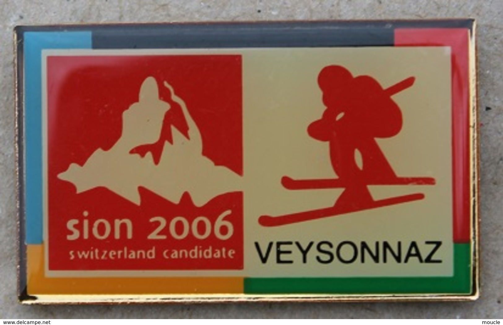 JEUX OLYMPIQUES - SION 2006 - SWITZERLAND CANDITATE - SKI ALPIN - VEYSONNAZ - VALAIS - SUISSE - CERVIN  -       (20) - Jeux Olympiques