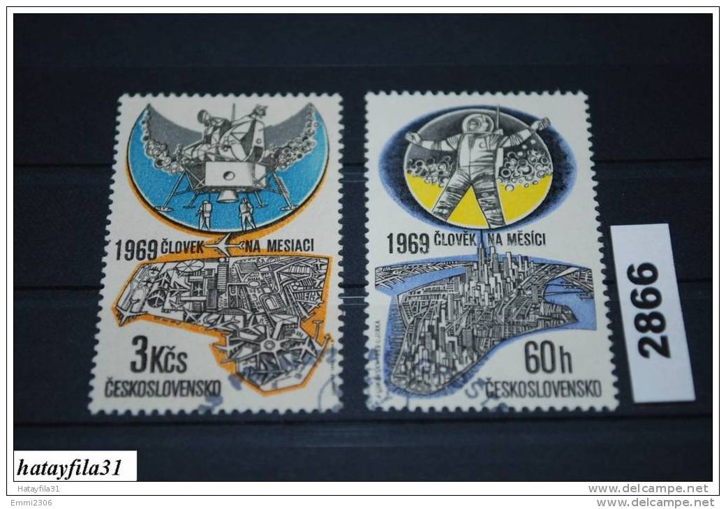Tschechoslowakei 1969 - Mi. 1888 - 1889 / Gestempelt - Used Stamps
