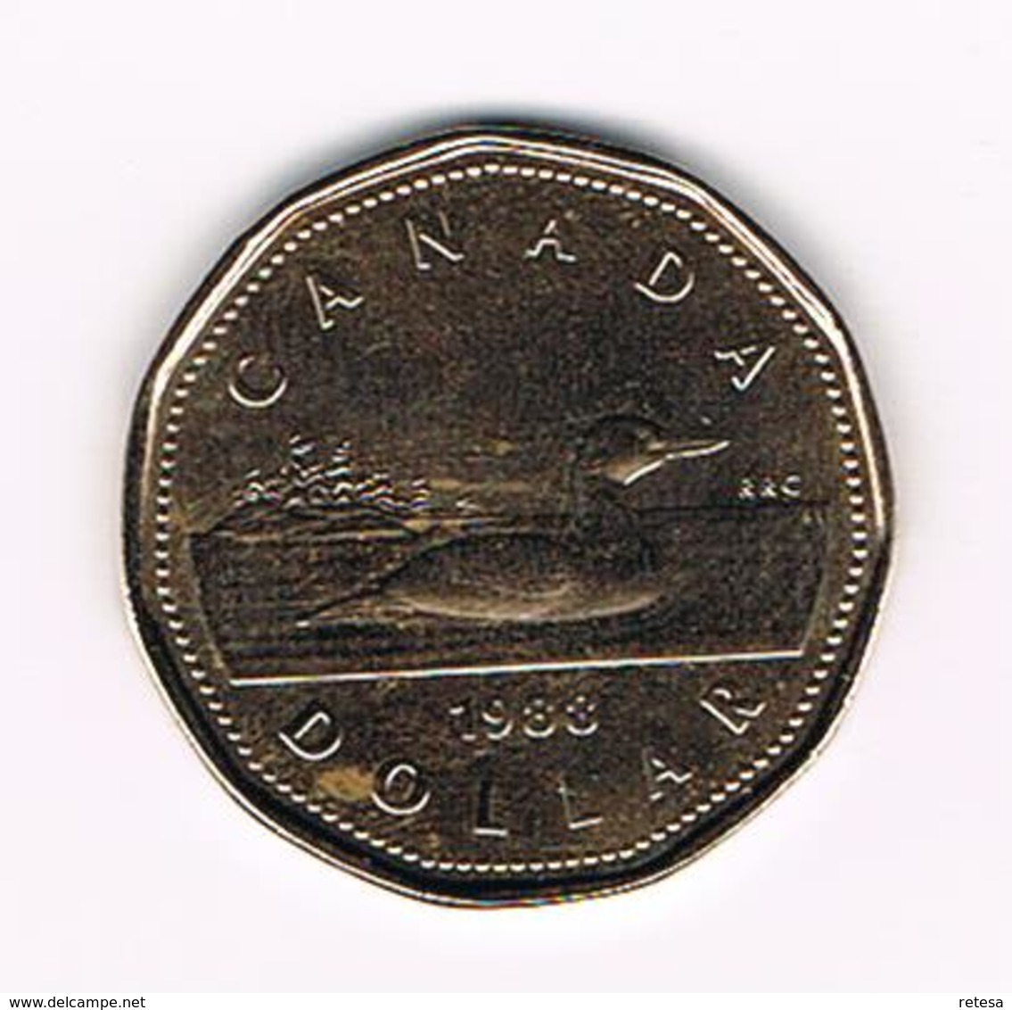 &-  CANADA 1 LOON DOLLAR  1988 - Canada