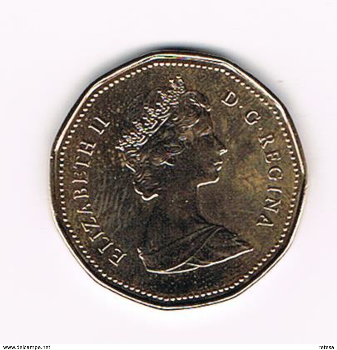 &-  CANADA 1 LOON DOLLAR  1988 - Canada