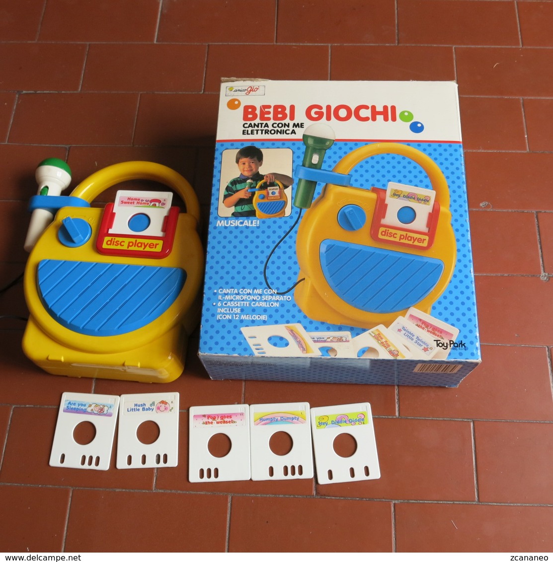 VECCHIO GIOCO CANTA CON ME  ELETTRONICA - DELLA BEBI GIOCHI - - Andere & Zonder Classificatie