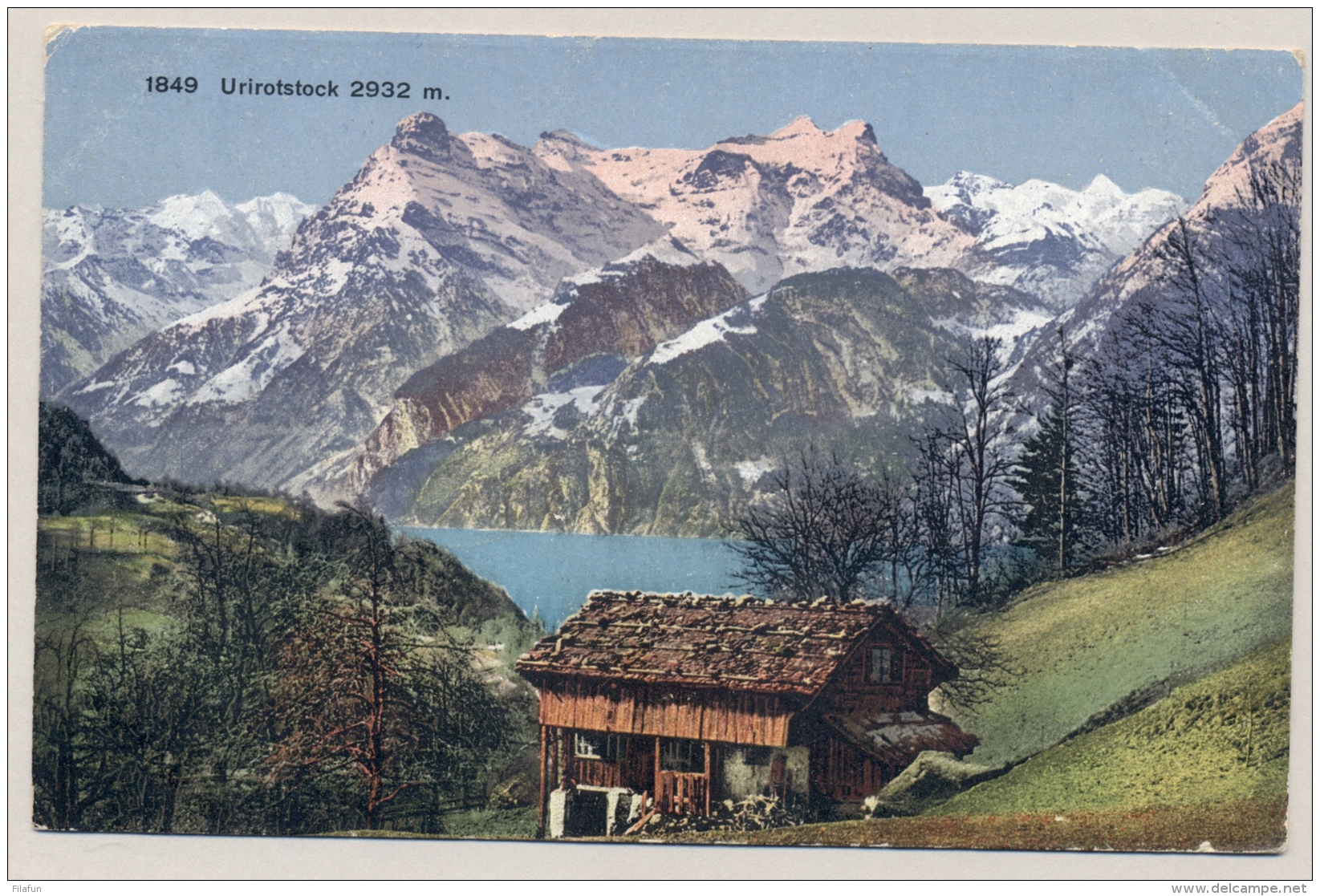 Schweiz - 1916 - Konstanz Censored POW-postcard From KERNS To Allenstein / Deutschland - Documenten
