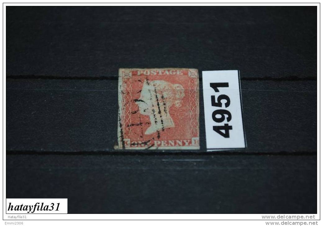 Großbritannien 1841 - Mi.3 /K - B/  Gest. - Used - Used Stamps