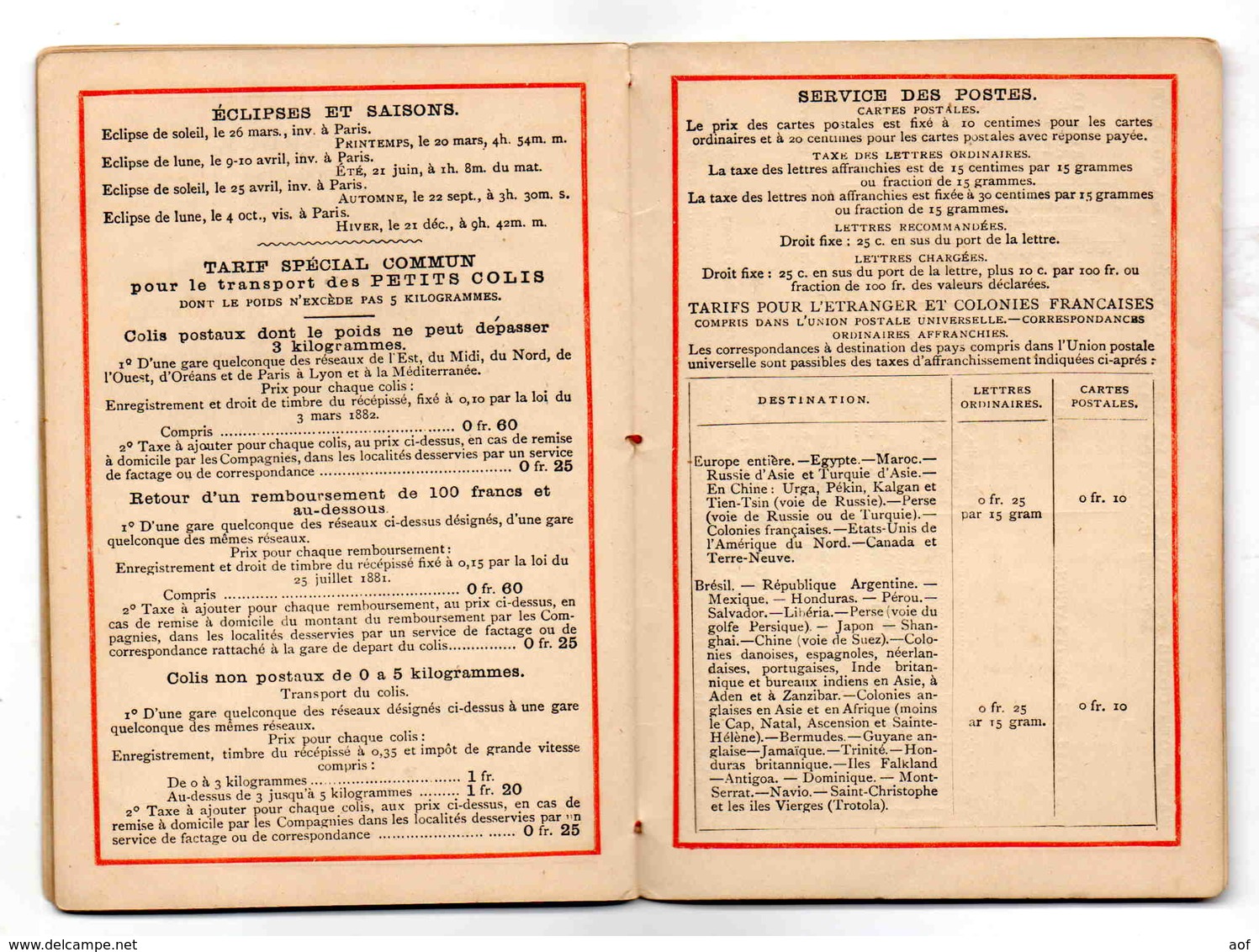 1884 ALMANACH Kate GREENAWAY - Tamaño Pequeño : ...-1900