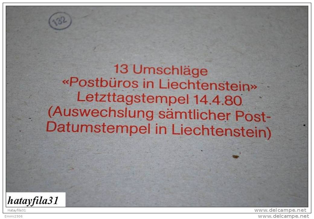 13 Umschläge &gt; Letzttagstempel 14.4.1980  (  T - 67 ) - Franking Machines (EMA)