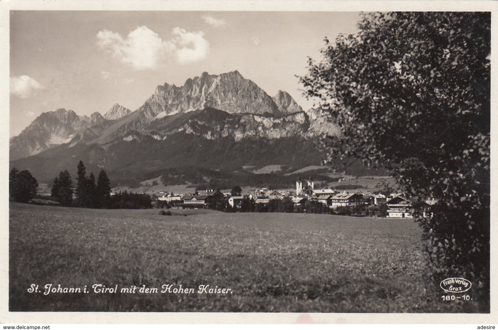 ST.JOHANN In Tirol, Fotokarte Nicht Gelaufen Um 1930, Gute Erhaltung - St. Johann In Tirol